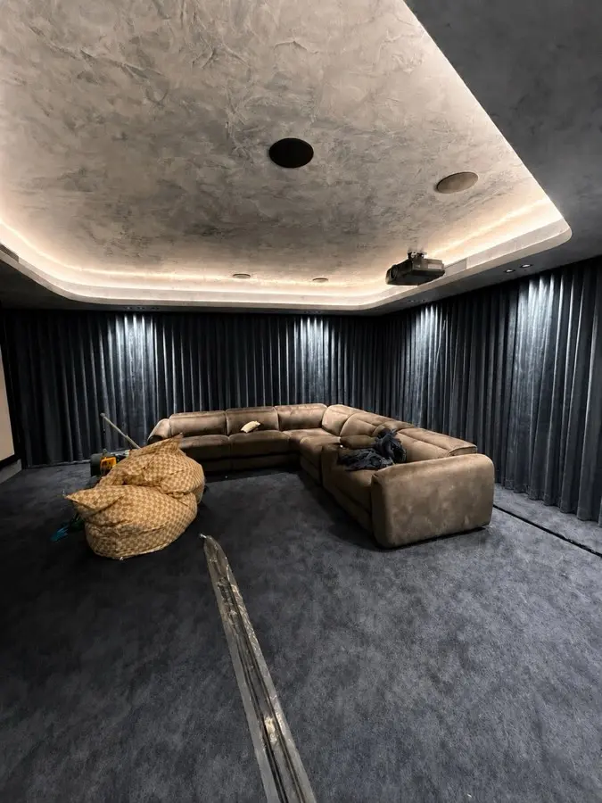 Curtains project in Sydney by Crown Curtain and Blind