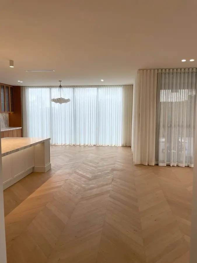 Curtains project in Sydney by Crown Curtain and Blind