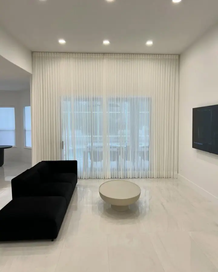 Curtains project in Sydney by Crown Curtain and Blind