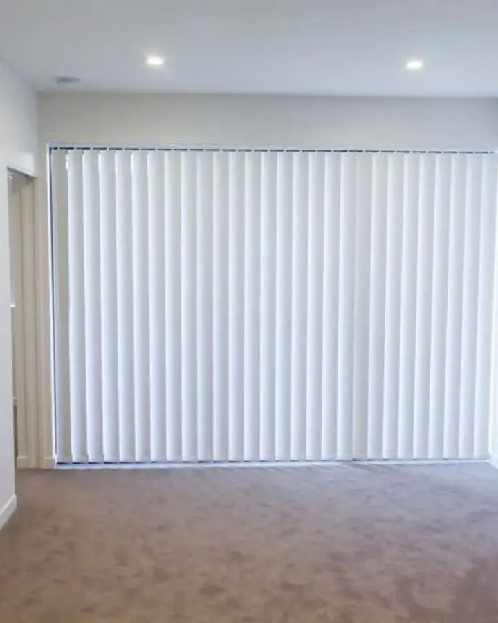 Vertical Blinds project in Sydney by Crown Curtain and Blind
