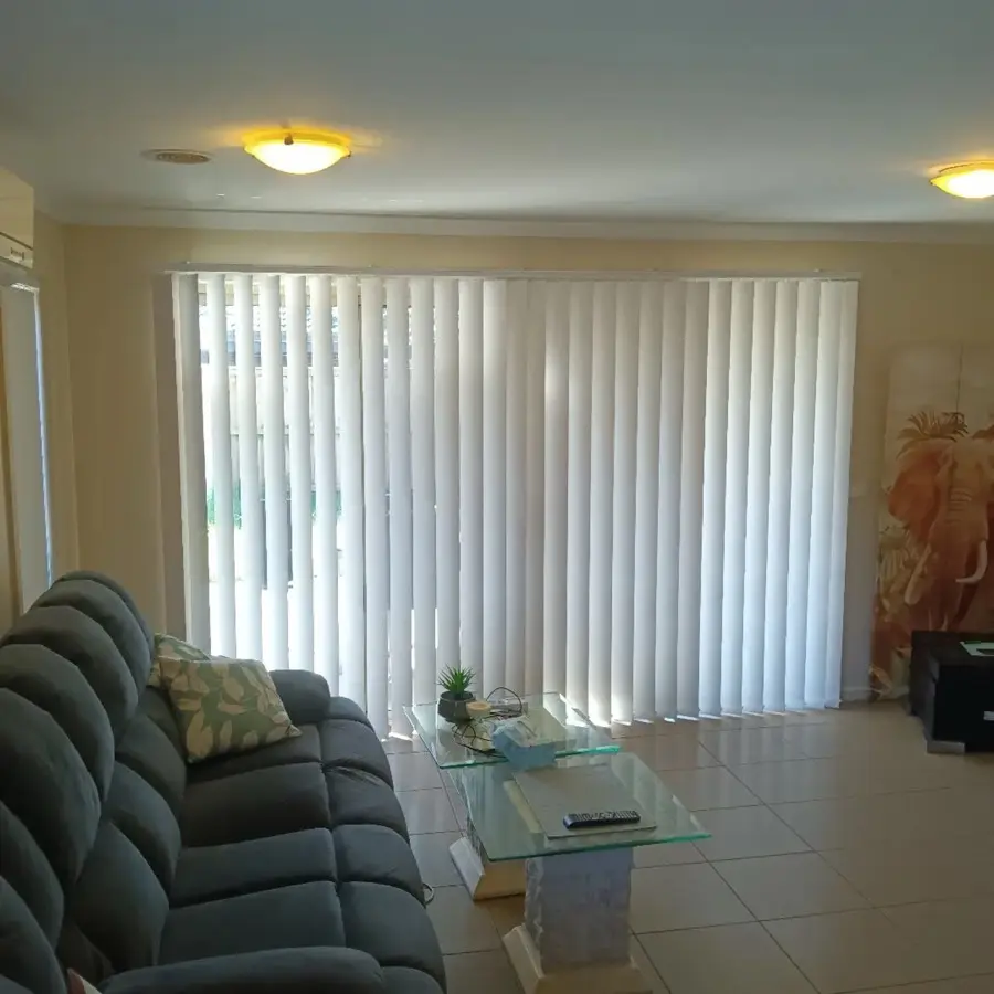 Vertical Blinds project in Sydney by Crown Curtain and Blind