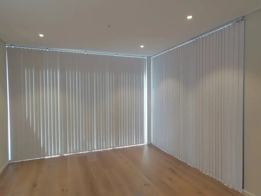Vertical Blinds project in Sydney by Crown Curtain and Blind