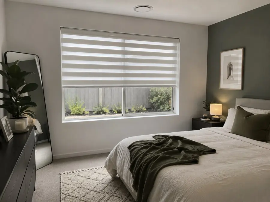 Zebra Blinds project in Sydney by Crown Curtain and Blind