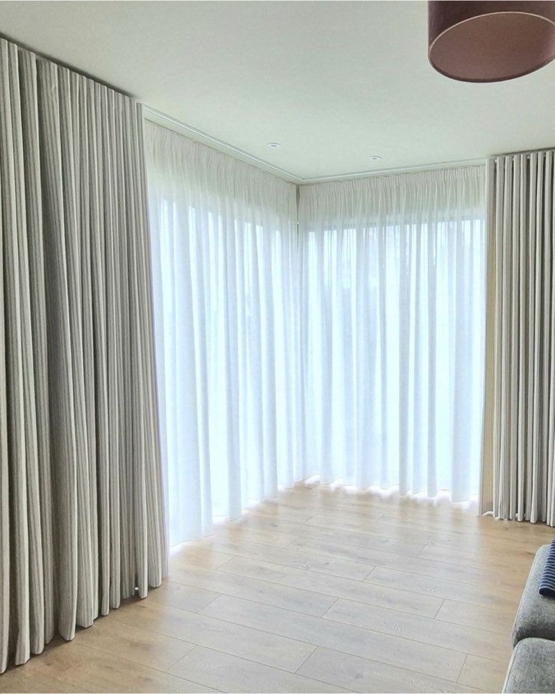 Curtains and blinds installed in Burwood by Crown Curtain and Blind