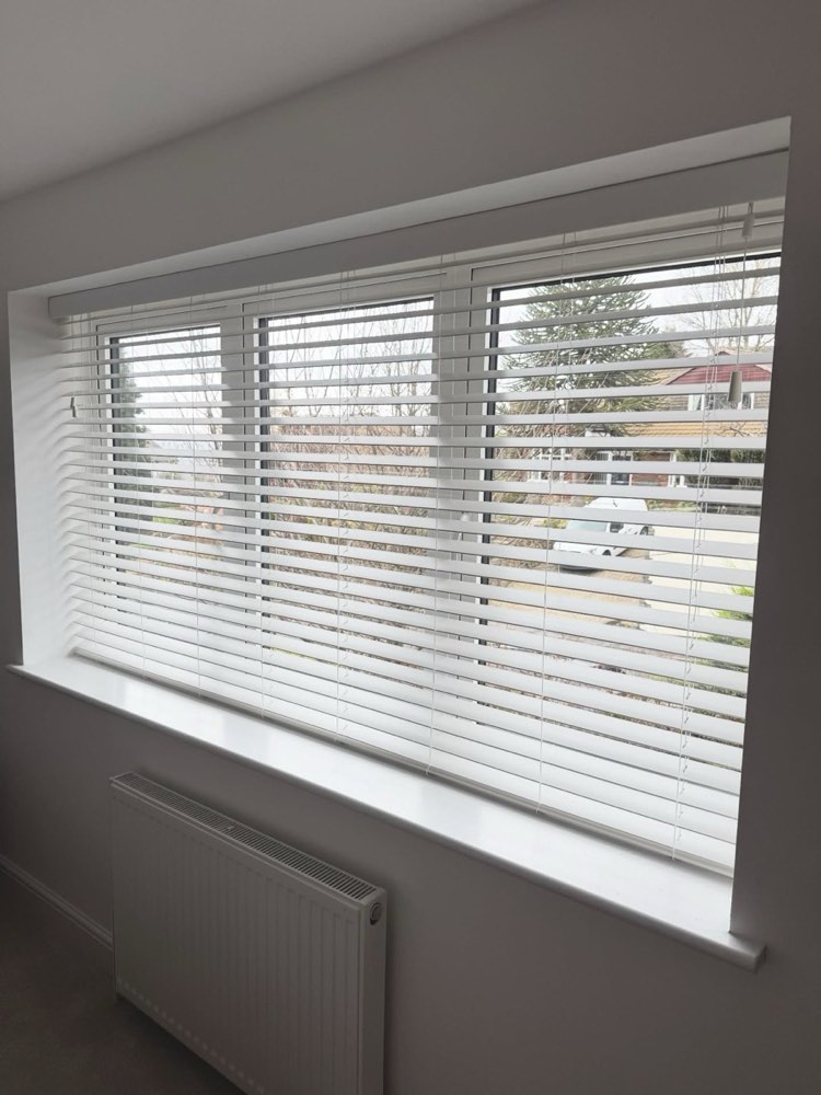 Venetian Blinds installed in a Hornsby home by Crown Curtain and Blind