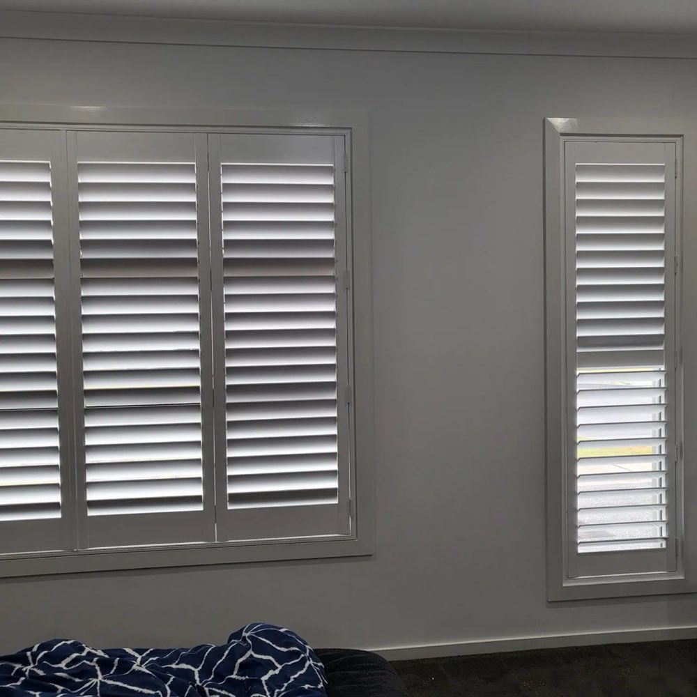 Plantation Shutters installed in a Mosman home by Crown Curtain and Blind